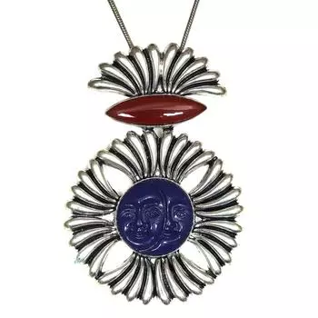 Подвеска Lapis Lazuli Gifted Blue 3.25 Natural Jewelry Ожерелье