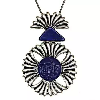 Подвеска Lapis Lazuli Gifted Blue 3.25 Natural Jewelry Ожерелье