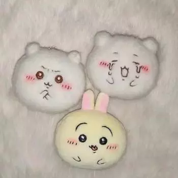 Подвеска Miniso Series Chiikawa Kawaii Cute Hachiware Японская аниме-плюшевая кукла Usagi, подвеска на рюкзак, креативные подарки для девочек