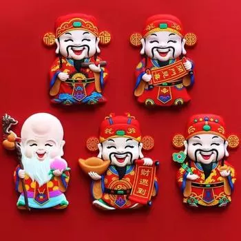 Подвеска на китайский Новый год, подвеска из акрила с надписью «Удача, фортуна», «Бог удачи, символ богатства», «Праздничная атмосфера», «Внутри и снаружи», «Подвеска» A