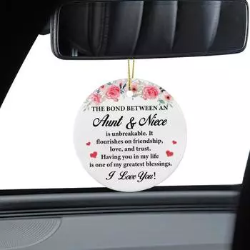 Подвеска на рождественскую елку, акриловое подвесное украшение со шнурком, легко подвешивается, прочное, универсальное рождественское украшение