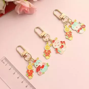 Подвеска на удачу в виде змеи по китайскому зодиаку 2025 года A2