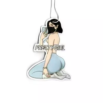 Подвеска на зеркало заднего вида автомобиля 2D One Size