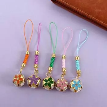 Подвеска Новинка Подарок Телефон Брелок Ремешки для Мобильного Телефона Ремешки для Телефона Подвеска-Звонок красный