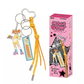 Подвеска Peach Riot Rush Hour Series Pop Mart Gacha Gacha Blind Box Фигурка Пластиковая модель Премиум-игрушка Мягкий винил ПВХ Оригинальный персонаж Подарок на день рождения