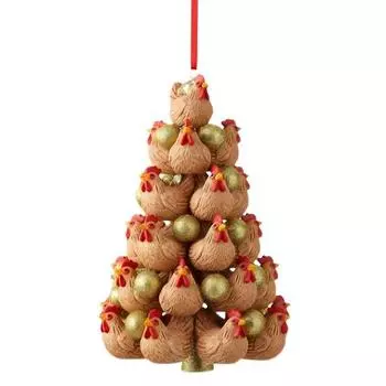 Подвеска-пирамидка с животными, Подвеска на новогоднюю елку с животными, 2D акриловое подвесное украшение для рождественской елки, брелок для рюкзака, для автомобиля 1pc C