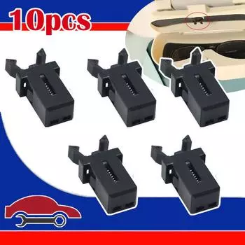 Подвеска, пружинные зажимы, чехол для солнцезащитных очков, фиксатор для Aud VW Ford Nissan, зажим для переключателя, внутренняя лампа для чтения на крыше, держатель для чашки, пряжка 1pc