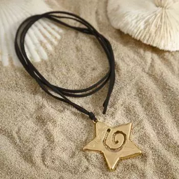 Подвеска-ракушка, цепочка на ключицу, пляжное колье в стиле бохо, летнее ожерелье в виде морской звезды, пляжные украшения style5