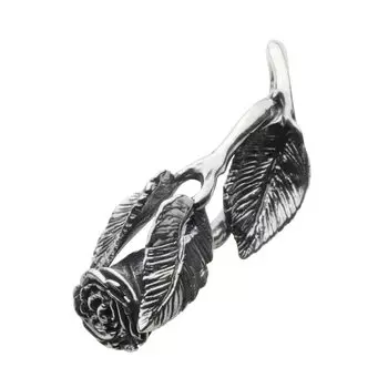Подвеска «Роза» серебро p0761 [Cenote] [925 аксессуары]