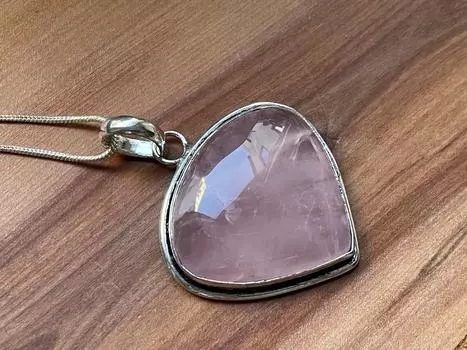 Подвеска ручной работы из стерлингового серебра 925 пробы с красивым африканским аметистом 14.05mm-22.33mm фиолетовый