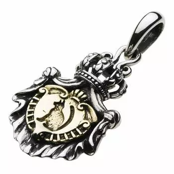 Подвеска с эмблемой King Cat Silver p0679 [Cenote] [925 Accessories]
