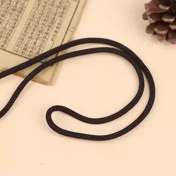 Подвеска с девятью глазами Тибет Дзи, колье, ожерелье, натуральная тибетская бусина, подарок на удачу чёрный