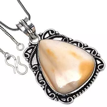 Подвеска с дикой лошадью, яшмой, драгоценным камнем, ручной работы, подарок для нее, серебряные украшения 2,25