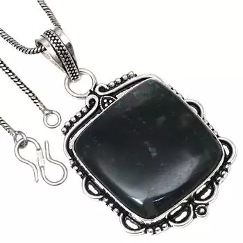 Подвеска с кровавым камнем, подарок на день святого Валентина, серебряное украшение 2,25 дюйма