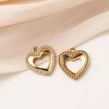 Подвеска с полыми бриллиантами, серьги ручной работы, ожерелье, подвеска с цирконием, ювелирные аксессуары, браслет, аксессуары из сплава.