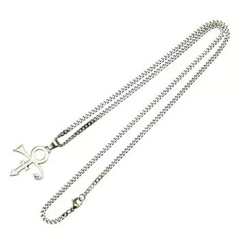 Подвеска с символом памяти принца, логотип любви, стимпанк, ожерелье из нержавеющей стали для мужчин, минимализм, ожерелье «Маленький принц», ювелирные изделия