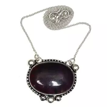 Подвеска Серебряный Перидот Лабрадорит Драгоценный Камень Ювелирные Изделия Стерлингового Серебра 2.5 Огненный