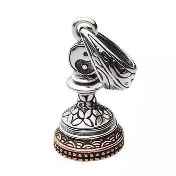 Подвеска «Шахматы Инь Ян Тайцзи» fp0574 [Figmart] [Серебряный аксессуар]