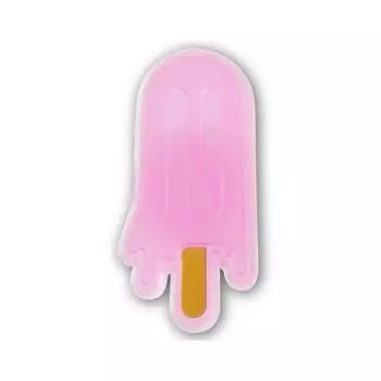Подвеска-шарм Crocs Pink Ice Cream Jibbitz 10014765 shuffle