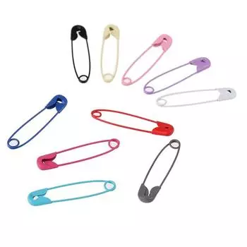 Подвеска-скрепка своими руками 3 см из железа, разноцветная, материалы для рукоделия 3cm