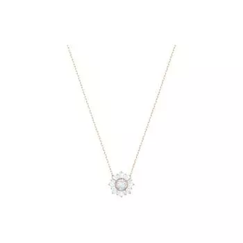 Подвеска Swarovski Idyllia из розового золота с покрытием и цирконием 5451376 для женщин белый