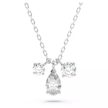 Подвеска Swarovski Mesmera с родиевым покрытием и цирконием 5571077 для женщин белый