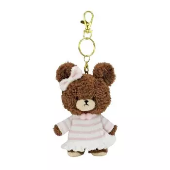 Подвеска-талисман в виде пушистого платья «Школьный медведь» корпорации Nakajima 202987-24 В11Ш7Г4 см