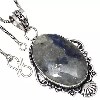 Подвеска Tiffany Gemstone Драгоценный камень Подарок на День святого Валентина Серебряное ювелирное изделие 2.25