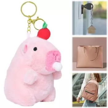 Подвеска Toast Kapibara, креативная, милая, плюшевая подвеска, плюющаяся кукла Capybara A