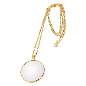 Подвеска-украшение Ожерелье Лупа Подарок Оптический увеличитель Ожерелье Пожилые