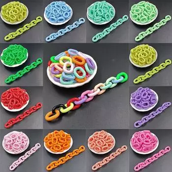 Подвеска ювелирные изделия изготовление свободных бусин брелок ожерелье браслет DIY фурнитура O цепь 10 шт 14*19 мм оптовая продажа бусины светло-зеленый