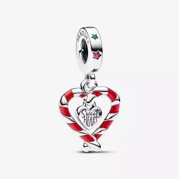 Подвеска в форме двойного конфетного сердца 792822C01