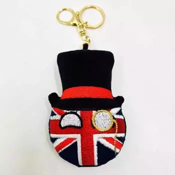 Подвеска в виде британского бала, цилиндр, очки, вышитый школьный рюкзак, подвеска в виде мобильного телефона, брелок, периферийная подвеска в виде двухмерной анимации.