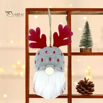 Подвеска в виде гнома, качественная работа, рождественская елка, подвесное украшение в виде гномов для дома, праздничные праздничные украшения