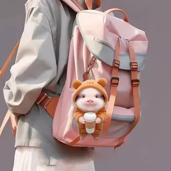 Подвеска в виде кошки на автомобиль, 2D, плоская акриловая подвеска на зеркало заднего вида автомобиля, подвеска в виде кошки, причудливое украшение на рождественскую елку, подарок розовый