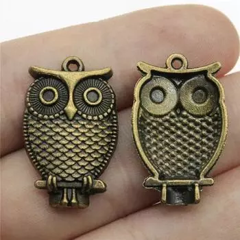 Подвеска в виде летающей совы, автомобильная подвеска, популярные принадлежности для изготовления ювелирных изделий