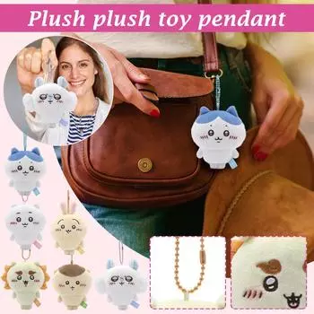 Подвеска в виде медведя, сумка, кулон, плюшевая кукла, кукла, брелок для ключей, креативный подарок One Size