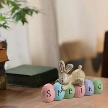 Подвеска в виде пасхальных яиц. Стильное интересное разноцветное украшение из акриловых яиц для фестиваля. 1