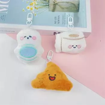 Подвеска в виде плюшевой куклы Poop - милый парный брелок и аксессуар для рюкзака Back Opening