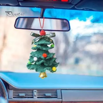 Подвеска в виде рождественской елки. Привлекательная изысканная рождественская подвеска крючком для украшения дома автомобиля. Christmas Tree