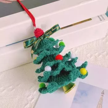 Подвеска в виде рождественской елки. Привлекательная изысканная рождественская подвеска крючком для украшения дома автомобиля. Christmas Tree