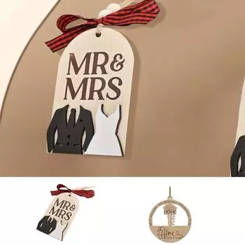 Подвеска в виде собачки на рождественскую елку, рождественское акриловое украшение, праздничный декор для дома One Size