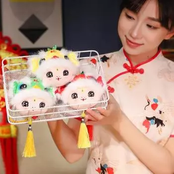 Подвеска в виде змеи Брелок-подвеска в виде змеи Год Змеи Подвесное украшение Сувенирный талисман золотистый