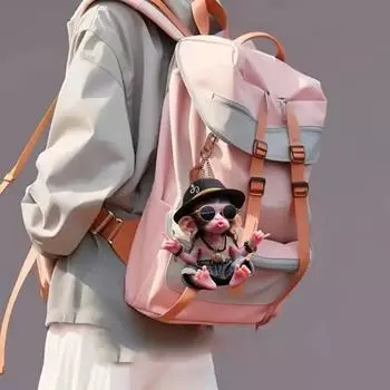 Подвеска Yousheng Christmas Monkey, 2D акриловое подвесное украшение, мультяшная обезьяна, рождественское украшение для елки, аксессуар для салона автомобиля, подарок для любителей животных 1