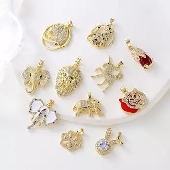 Подвеска Животное Ожерелье Аксессуары Аксессуары Микро Циркон