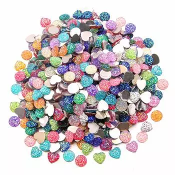 Подвеска «Звездное небо» с градиентом «Любовь» своими руками — 12 мм, круглый амулет, ювелирный аксессуар Love No. 2 11*12mm