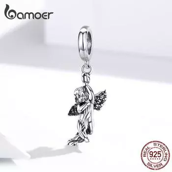 Подвески BAMOER в религиозном стиле, подходят для оригинального браслета, кулон, ювелирные изделия, бусины из стерлингового серебра 925 пробы серебряный