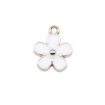 Подвески для изготовления ювелирных изделий Цветочные подвески Милые мужские аксессуары 10шт.
