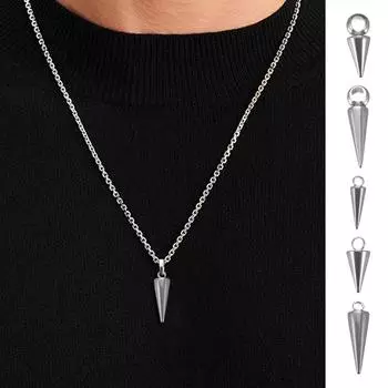 Подвески для ожерелья своими руками 10 шт. из нержавеющей стали в форме картриджа, набор подвесок для ожерелья и серег своими руками