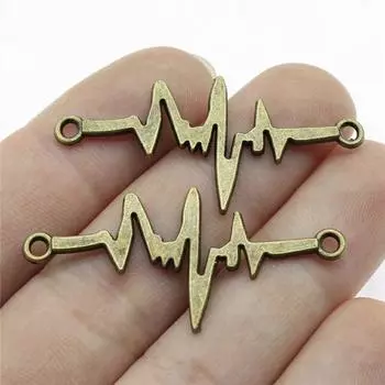 Подвески для подключения ЭКГ, аксессуары для женщин, материалы для ювелирных изделий